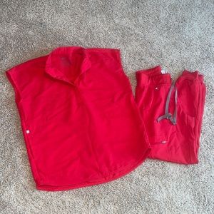 Figs scrubs in mandarin